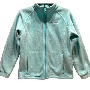 Girls Columbia Zippered Fleece Jacket